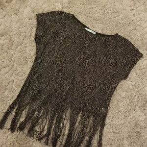 Metallic Lace Fridge Top
